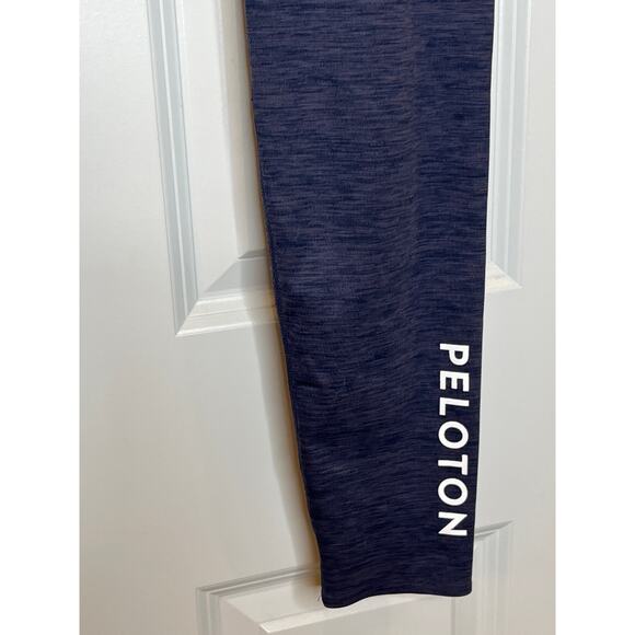 Nike x Peloton Lux Leggings Heather Blue Size Large - Picture 3 of 7